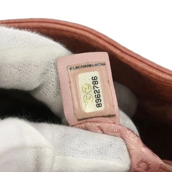 Chanel Pink Deer Skin Mademoiselle Lock Shoulder Bag 126273